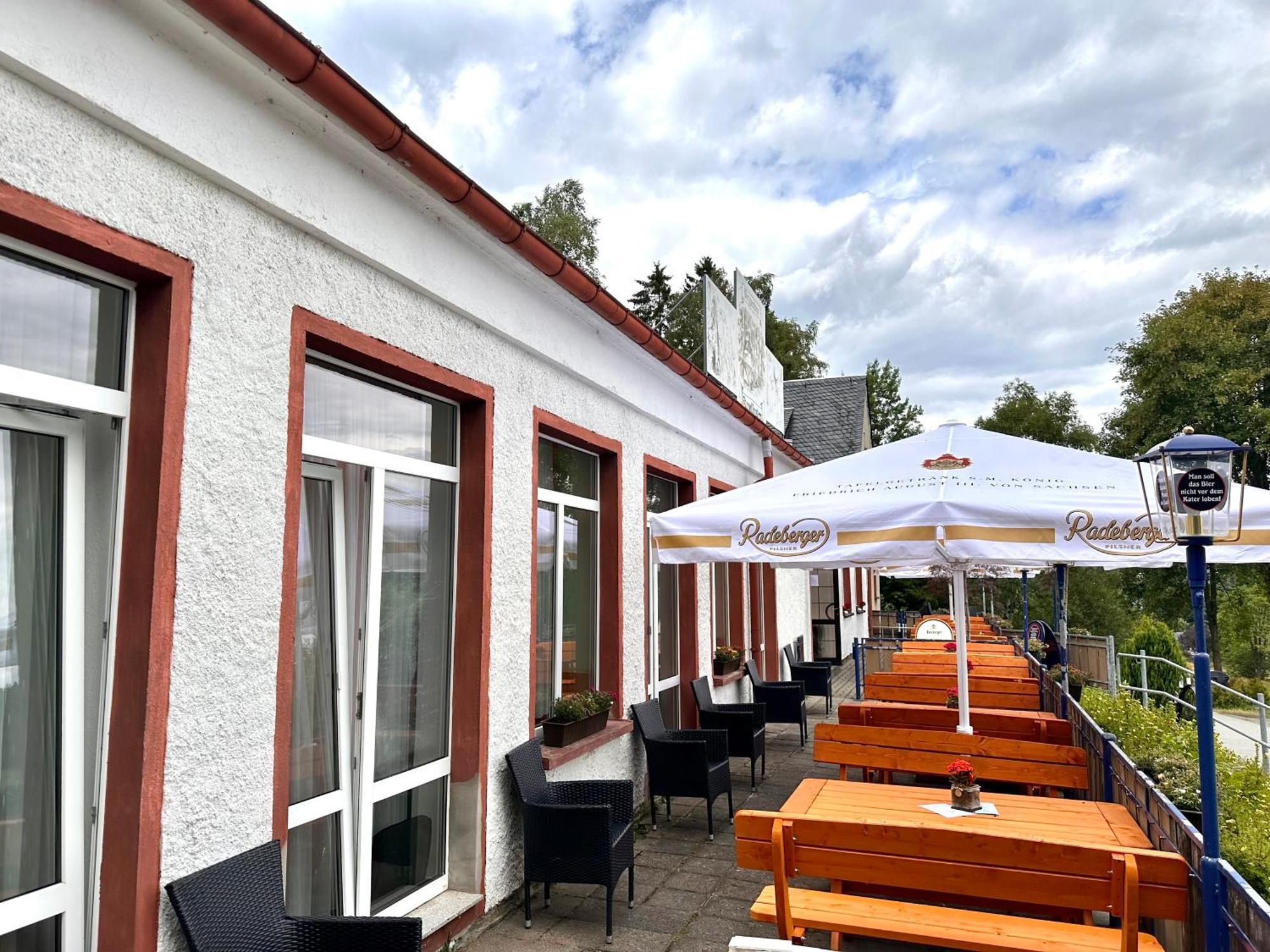 Pension Und Berggasthaus Kapellenstein Geyer Eksteriør billede