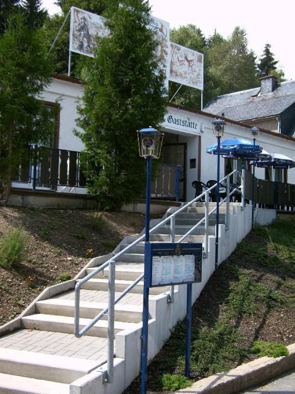 Pension Und Berggasthaus Kapellenstein Geyer Eksteriør billede
